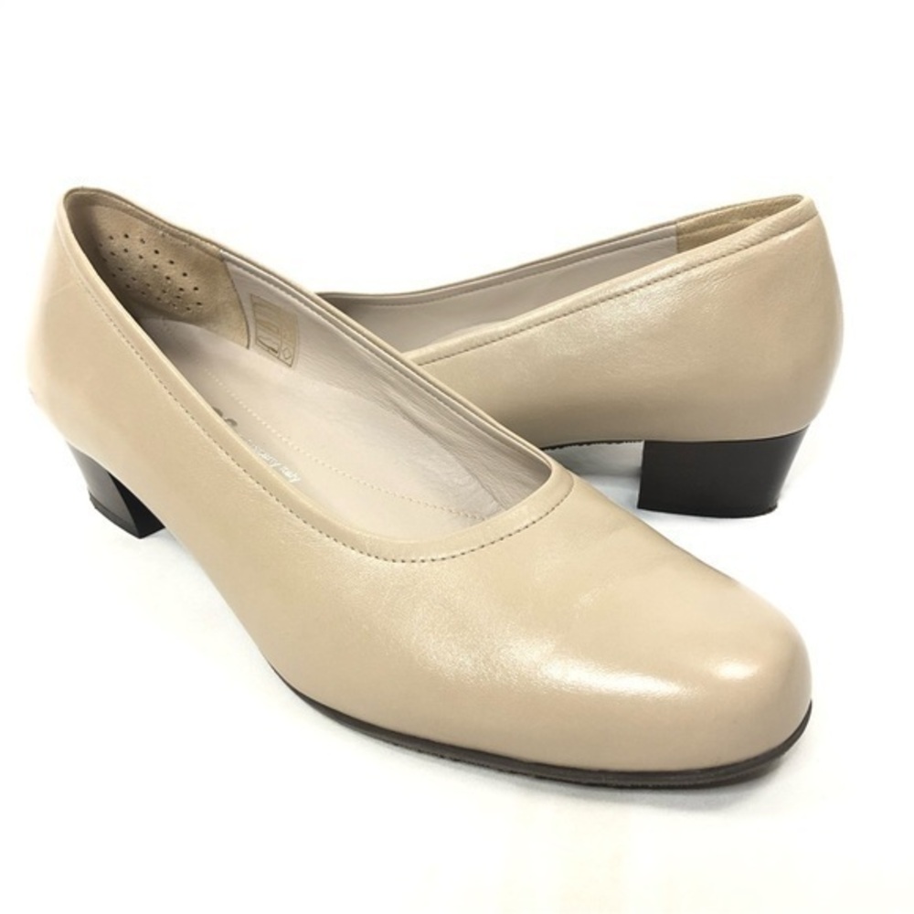 SAS Regina Premium Leather Pump Mushroom